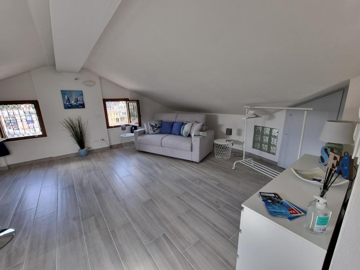 Apartament Mansarda Al Mare Rapallo Zewnętrze zdjęcie