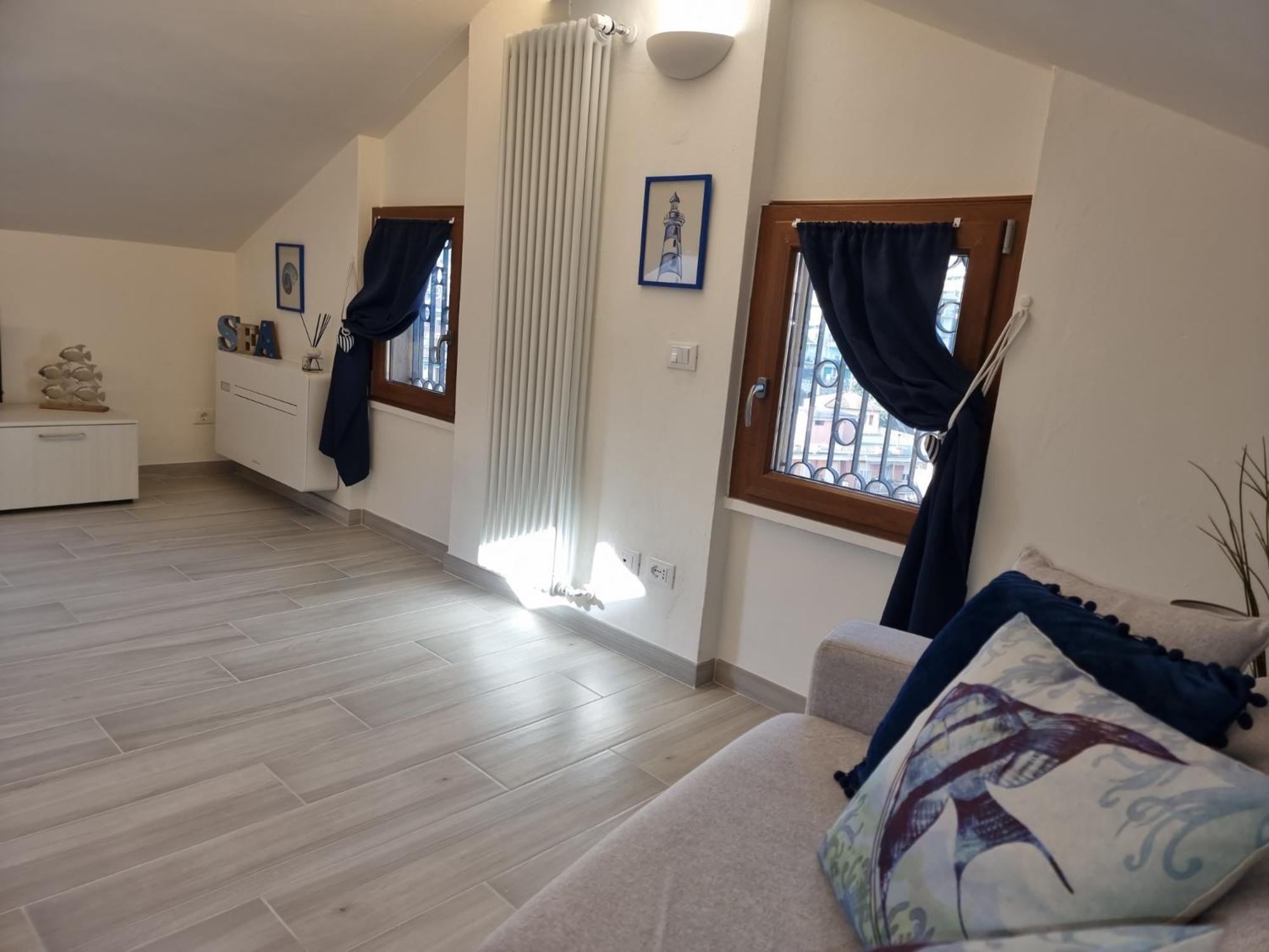 Apartament Mansarda Al Mare Rapallo Zewnętrze zdjęcie